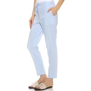 SOLD - Theory Altrino Sail Linen Blend Pants
